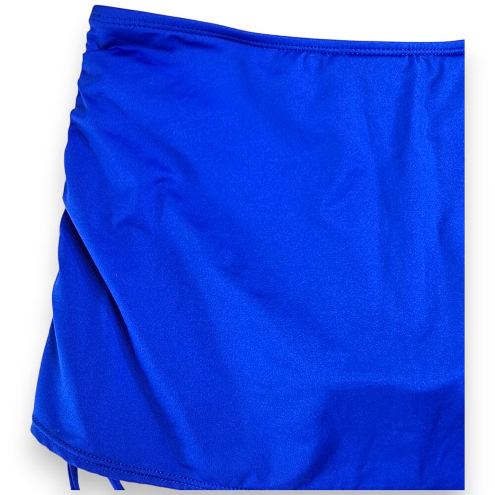 NWT OLD NAVY- WOMENS- SIZE- SM- Swim Skirt- BLUE Gathered -Skort-Comfortable - Picture 11 of 16